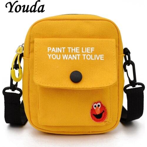 Youda New Classic Women Bags Fashion Girls Crossbody Bag Casual Unisex Shopping Tote Cute Ladies Handbags Cool Female Handbag