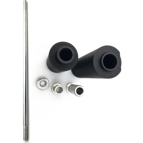 Aftermarket Free Shipping Motorcycle Parts Frame Slider Crash Protector For Hondd 2002 2003 2004 2005 2006 RC51 Black 02-06