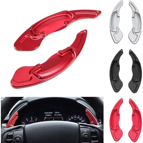 2Pcs Car Steering Wheel Paddle Extend Shifter Replacement Paddle Shifters Extensions Trim Durable Fit For Honda Accord 2013-2018