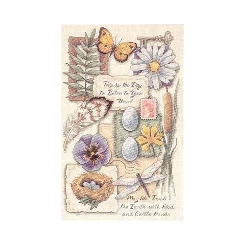 6-MM Mouse avatar Counted Cross Stitch Kit Cross stitch RS cotton with cross stitch DIM35046 Listen to your heart