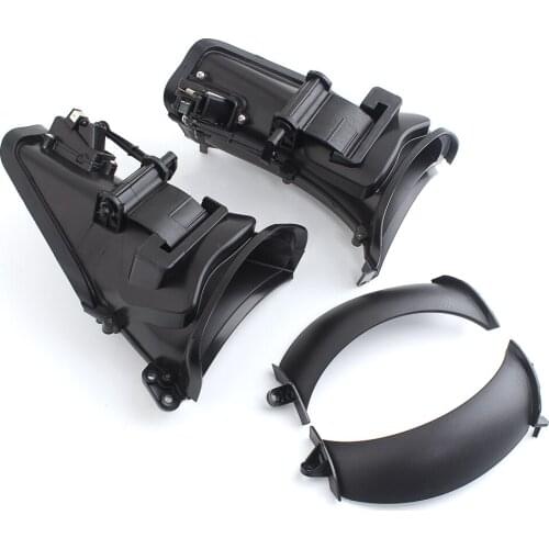 Motorcycle Black ABS Fairing Storage Glove Box Air Duct Inner Fairing Fits For Harley Davidson Road glide 2015-later Accessories