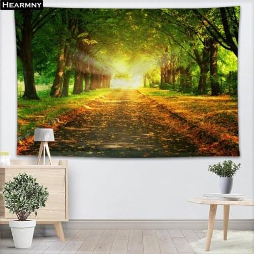 Arts Hanging Forest Pattern Home Decor Decorative Woods Printing Wall Tapestry Yoga Beach Towel 100x150CM,140x250CM
