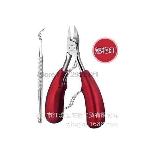 By dhl or ems 100sets Double Springs Stainless Steel Fingernail & Toenail Cuticle Nipper Trimming Cutter Scissor Plier 2018