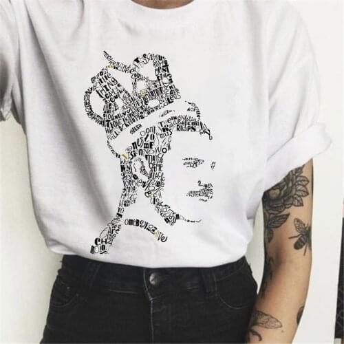 Freddie Mercury T Shirt Women Printed Tops Tee Summer Female T shirt Short Sleeve For Women Clothing Ulzzang Harajuku women Tops