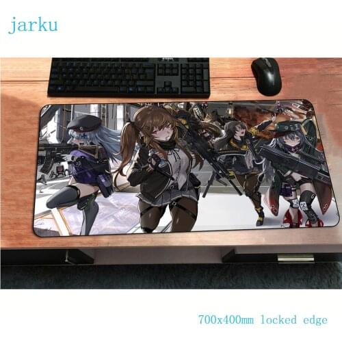 Girls Frontline mouse pad 700x400x2mm gaming mousepad wrist rest gamer mouse mat pad animekeyboard computer big mouse play mats