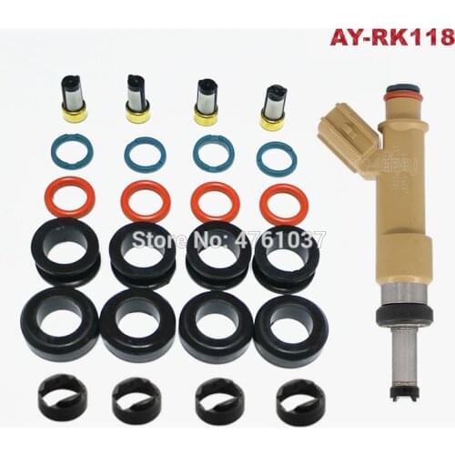 Hot Wholesale 4Sets For Toyota Lexus fuel injector repair kit For Parts#23250-31050 23250-0P040 For AY-RK118