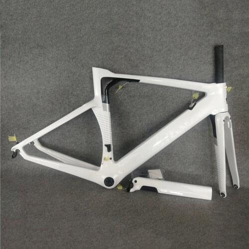 Concept Frame White Color Carbon Road Bike Frames Carbon Bicycle Frameset C64 C60 V3Rs Frame Rim Brake To Sale