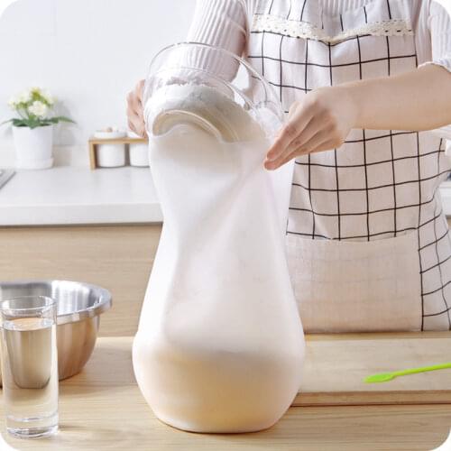 Kitchen Preservation Dough Kneading Bag Flour-mixing Gadget Cooking Pastry Tools Soft Accessories Silicone