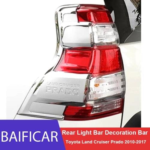 Baificar Brand New Taillight Cover Rear Light Decorative Strip Frame Modification For Toyota Land Cruiser Prado 2010-2019