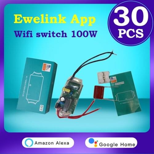 NEW EWelink WiFi Light Switch Module diy automation residential for L wire switch support Alexa echo Google ifttt yandex Alice