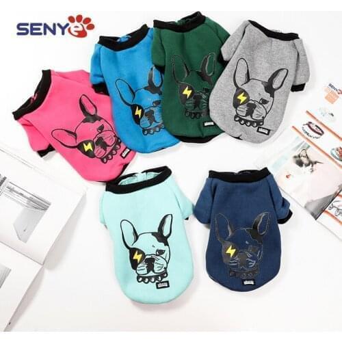 Dog Clothes For Dogs Cartoon Winter Warm Pet Dog Jacket Coat Small Medium French Bulldog for Dogs Outfit Pets Clothing