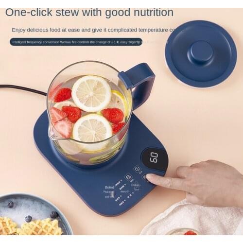 Fully automatic thickened glass mini health flower tea pot electric tea kettle