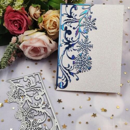 Christmas Snowflakes Metal Cutting Dies Stencil DIY Scrapbooking Album Paper Card Template Mold Embossing Decoration