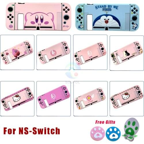Newest Generation For Nintend Switch Thin Slim Protective Hard Case Cover Shell 3 Part Design Separated for Nintendo Switch