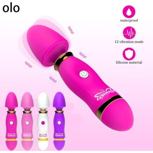 Orgasm AV Stick Vibrators Clitoris Stimulate G-spot Massager Magic Wand Dildo Vibrator Sex Toys for Women Adult Products Pussy