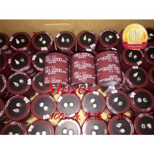 180v 2200uf High Quality 100% Original New NCC LXS Capacitance Low ESR Audio Electrolytic Capacitor Radial 35x40mm +/- 20% 1pcs