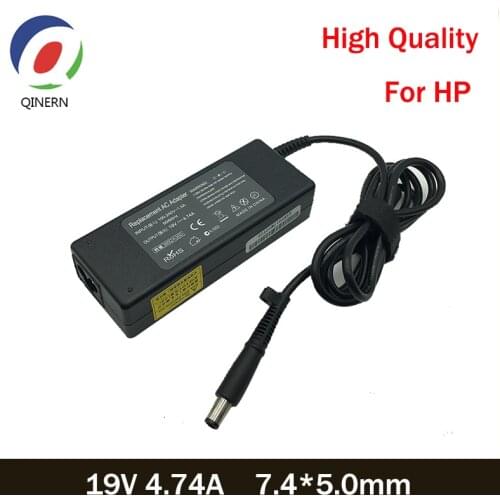 19V 4.74A 90W 7.4*5.0mm AC Laptop Adapter Notebook Power Supply For HP Pavilion DV3 DV4 DV5 DV6 Charge Adapter Charging Device