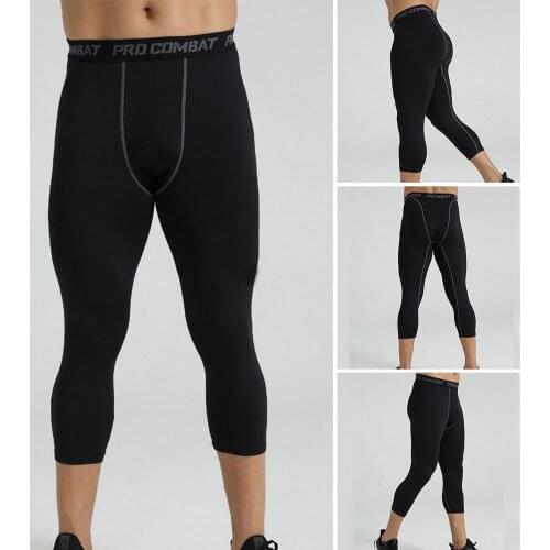 Basketball Compression Tights High Elastic Sports Soccer Pants Quick Dry Men Fitness Running Leggings Sports Tights Sportswear