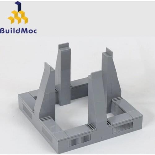 Bulid MOC Idea Creative Apollo Saturn V Launch Platform Launch Vehicle Base Building Blocks 21039 Creator Rocket Childrens Toys