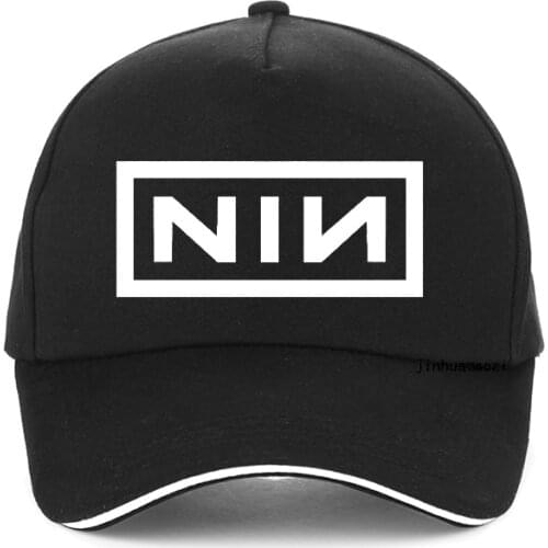 Summer Fashion Visor for Men Women Baseball caps Print Nine Inch Nails Rock Band hat Unisex bone adjustable snapback hats gorras