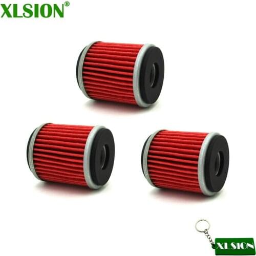 XLSION 2x/3x/10x Oil Filters For Yamaha WR250 WR450 YFZ450 YFZ450R YZ250 YZ450 XT250 HF KN 140 Dirt Bike