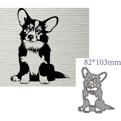 Metal cutting dies cut die mold Animal dog decoration Scrapbook paper craft knife mould blade punch stencils dies