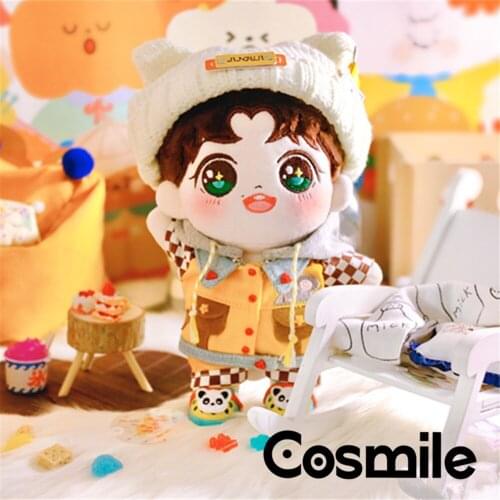 Cosmile Handmade Baekhyun Kpop Star Plush 20cm Doll Body Stuffed Toy Cotton Soft New Xmas Gift C