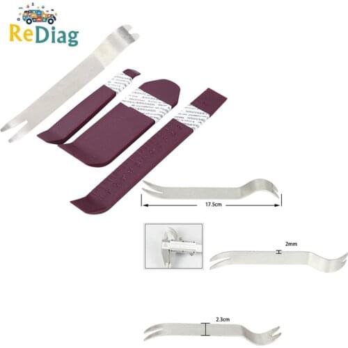 Metal Car Removal Pry Tool Kit Auto Trim Clip Door Panel Dashboard Audio Radio Removing Installing High Quality Tools