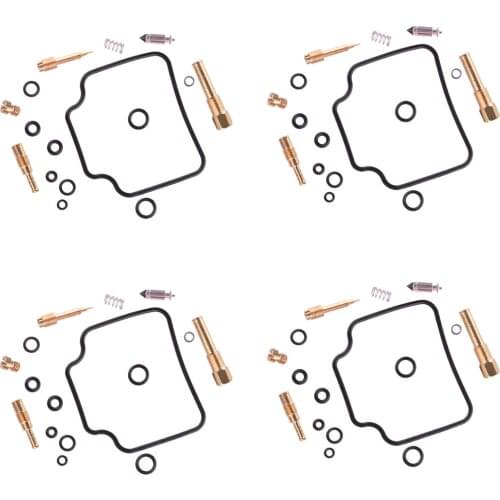 4 Sets Carburetor Repair Floating Needle Kits Fit For Honda CB700SC Nighthawk 1984 1985 1986