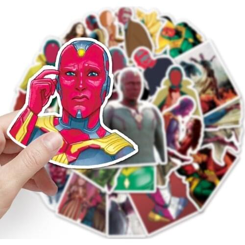 10/50PCS Vision Stickers Winter Graffiti Waterproof Sticker DIY Snowboard Helmet Laptop Ski Styling Vinyl