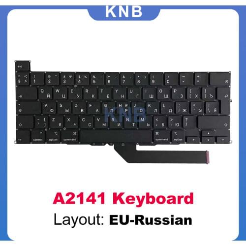 New Big Enter Russian RU Layout for MacBook Pro Retina 16" A2141 Keyboard 2019 Year