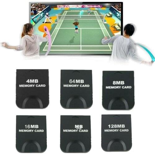 Practical Memory Card For Nintendo Wii Gamecube GC NEW Game White O3H4