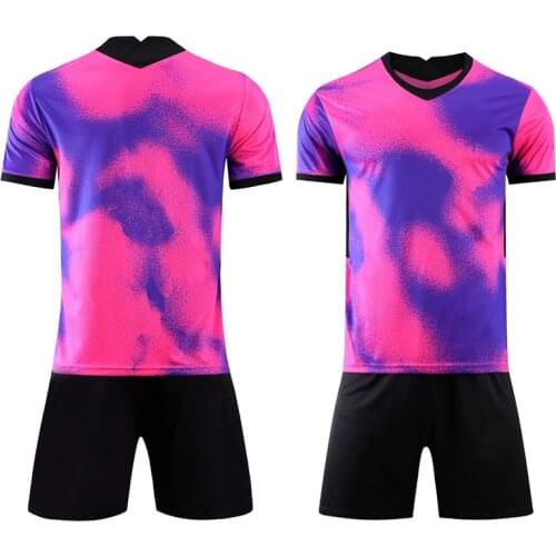 Blank Adult Children Soccer Jerseys Boys Girls Sports Shirts+shorts Survetement football Jersey Training Suits