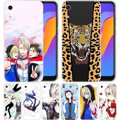 Luxury Soft Silicone Case Anime YURI on ICE for Huawei Honor 9X 8A 7A 20 Pro 7X 8X 7S 8S 8 9 10 Lite View 20 20i 10i Play Cover