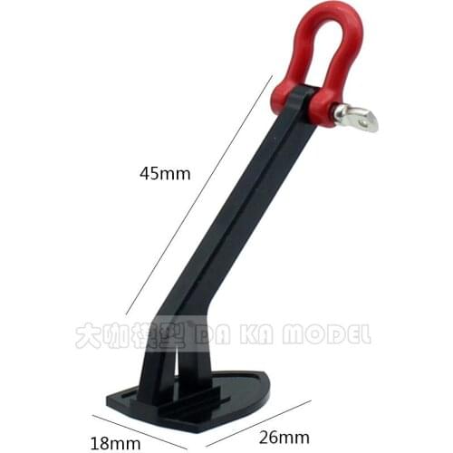 1/10 RC Crawler car Decoration Metal Ground anchor For Crawler AXIAL SCX10 90046 TRX4 D90