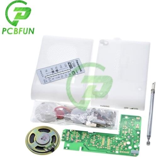 AM/FM FM AM CF210SP Ta7642 Stereo Radio Kits DIY Electronic Assemble Set Kit For Learner DIY laboratory For Arduino 76-108mhz