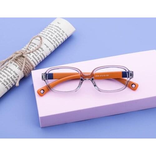 Baby Glasses Frame Safety Silicone Glasses Frame Female Cute Princess Baby with Students Children Simple Glasses Eyewear