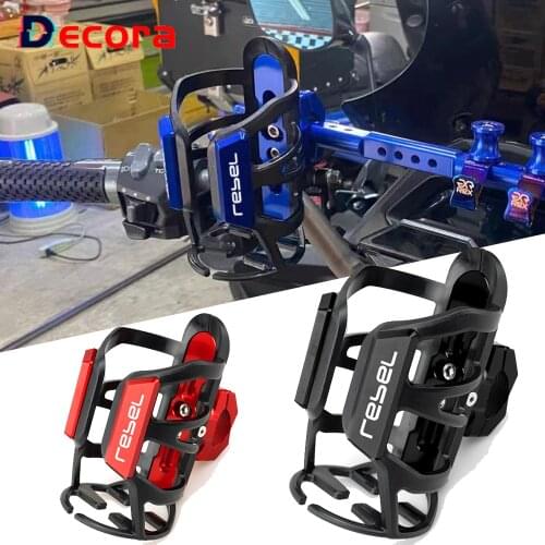For Honda rebel cmx 500 300 cm500 cm300 rebel500 Hot Deals Motorcycle Accessories Beverage Water Bottle Drink Cup Holder Mount