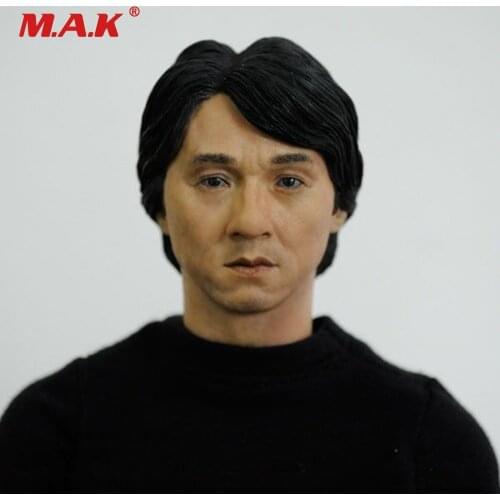 1/6 Headplay Male Figure Head Model CG CY Jackie Chan Head Sculpt 13-41-NP Action Figure Collection Doll Toys Gift