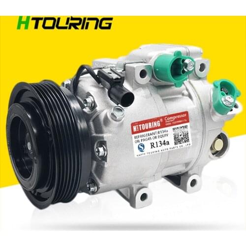 AC Compressor For Hyundai Sonata Santa Fe KIA Sorento Veracruz Optima Amanti Magentis 977012B250 977012B201 977011U100 CO 10916C