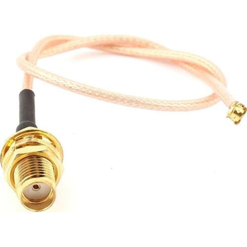LILYGO® 433Mhz Lora Pigtail Jump SMA Female Sockets Jack Adapter To U.FL IPX Connectors RG178 Cable For Wifi Router GPS/AP