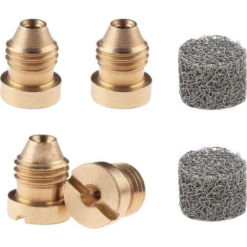 Foam Cannon Orifice Tips Nozzle For Snow Foam Lance 3000 Psi 1.10Mm Orifice Screw Nozzle Tip With Mesh Filter