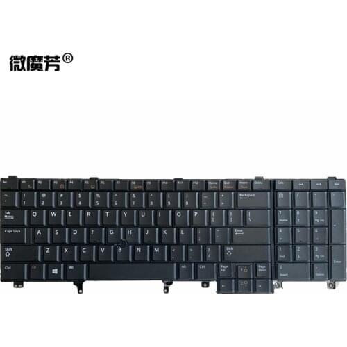 US NEW Laptop Keyboard For DELL E6520 E5520 M4600 M6600 E5530 E6530 M4700 M6700 E6540 English