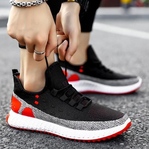 Autumn 2020 single shoes net cloth shoes Korean leisure shoes mens running shoes light tidal shoes student sports shoes