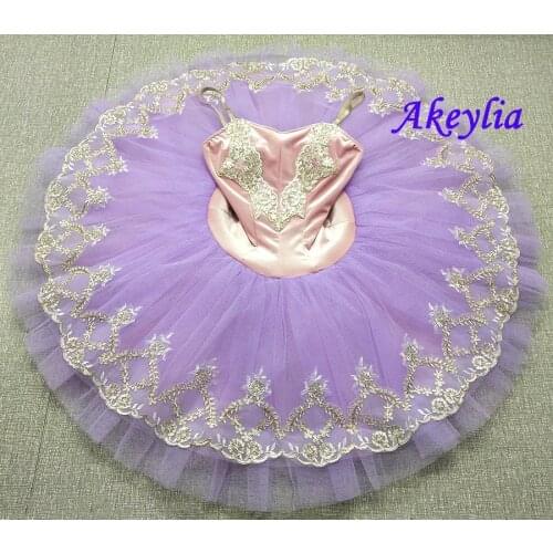 Professional Ballet Tutus Pink lilac Velvet Classical Pancake Tutu Adult Costumes Burgundy Women Ballet Tutu Stage Costume