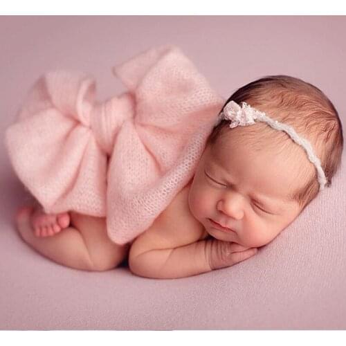 Newborn Photography Props Blanket Baby Infant Photo Butterfly Fabrics Shoot Studio Accessories Stretch Wraps for bebe First Gift