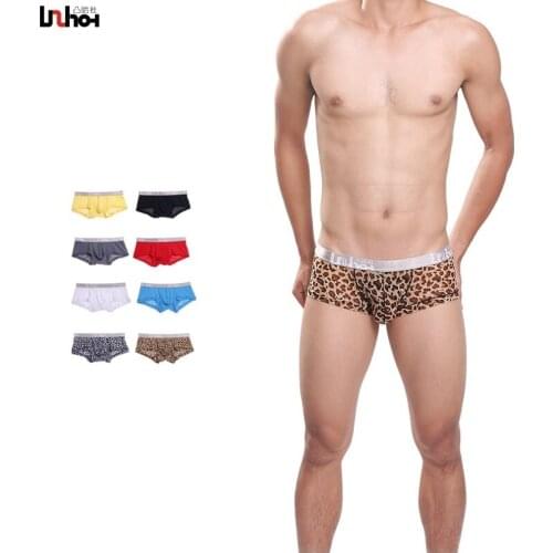 Temptation wash JJ U convex gauze bag men sexy boxer men transparent underwear 14006-1