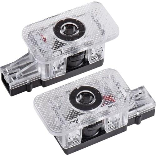 LED Car Door Welcome Lights Logo Projector Decoration Lamp For Volvo V60 2011-2021 V40 V70 XC40 XC60 CX70 XC90 S80 S60 S80L S60L