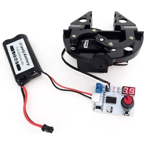 Servo Test Board Voltage Display Synchronous Rotation Steering Gear Motor For Arduino DIY Robot Arm Claw Clamp Eduational Kit
