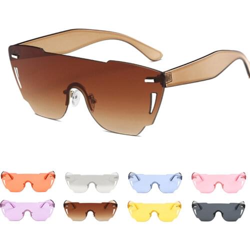 FOENIXSONG Women Sun Glasses Men Brand Designer Sunglasses Female Vintage Eyewear Retro Gafas de Sol Brown Pink Blue Gray